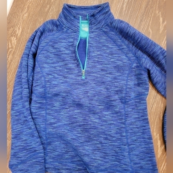 Tek Gear Cobalt Blue lined zip pullover Size Large - Picture 2 of 6